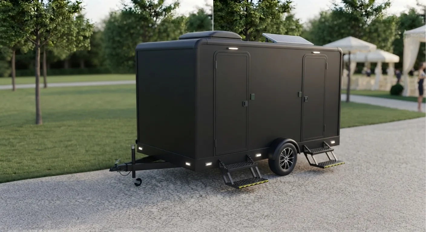 2 Stall Restroom Trailer in Melbourne, FL