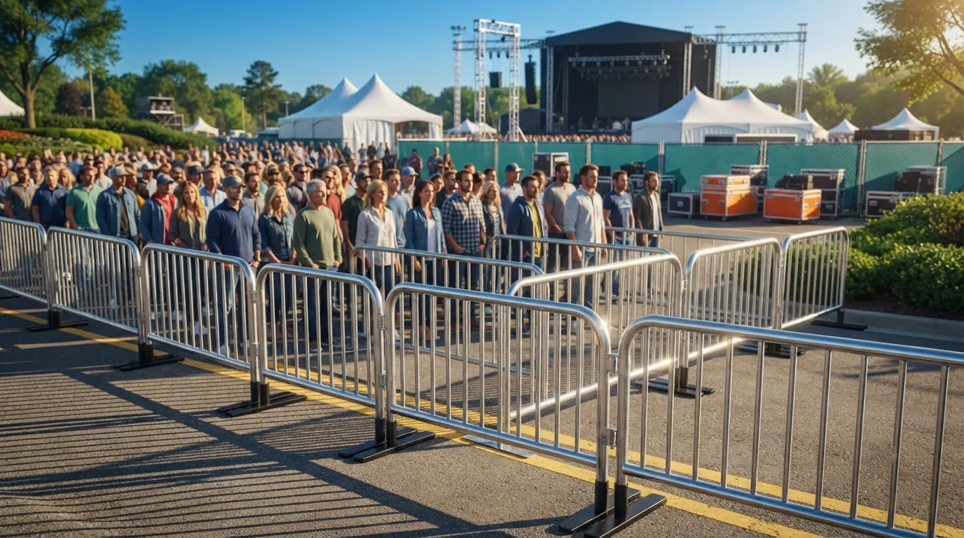 Crowd Control Barrier Rental in Melbourne, FL