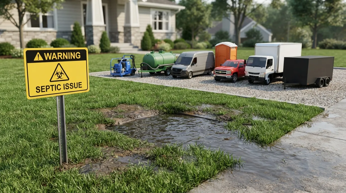 Septic Tank Warning Signs in Melbourne, FL